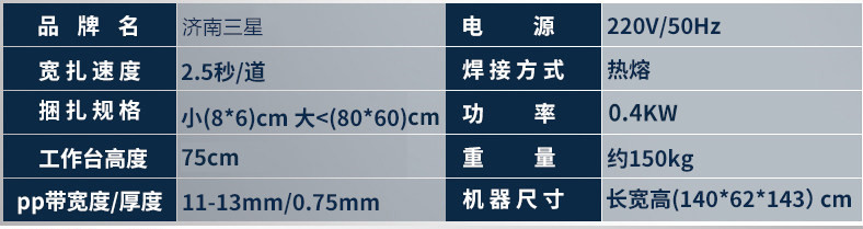 全自动打包机产品特点